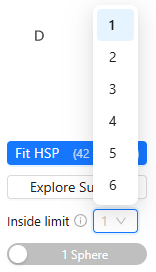Inside Limit dropdown